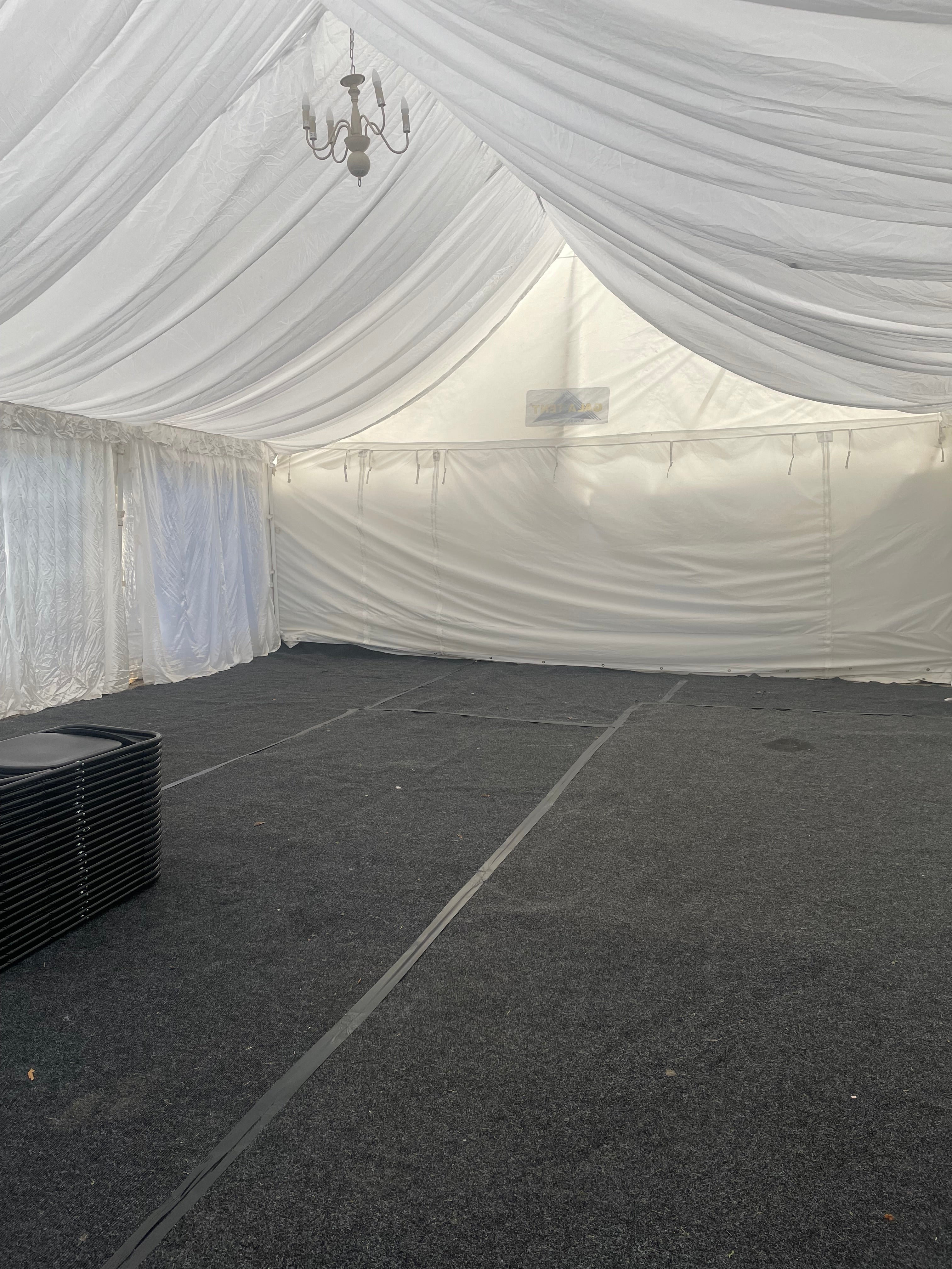6X10M MARQUEE HIRE PACKAGE